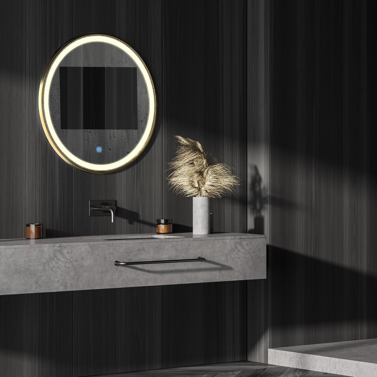 Miroir Rond LED Paris - 80 cm