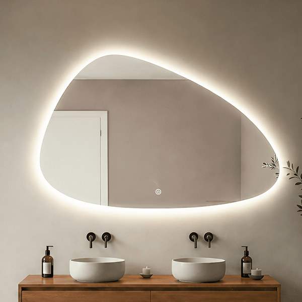 Miroir Asymétrique LED Alicante - 140 cm