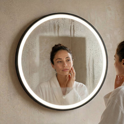 Miroir Rond LED Bologna - 70 cm