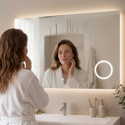 Miroir Rectangulaire LED Marseille - 100 cm