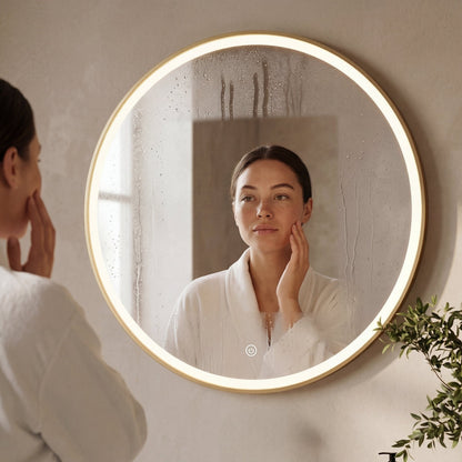 Miroir Rond LED Miami - 70 cm
