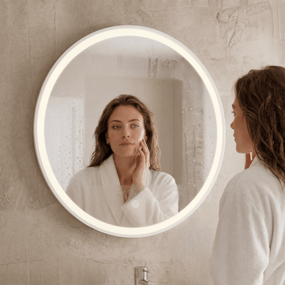 Miroir Rond LED Oslo - 80 cm