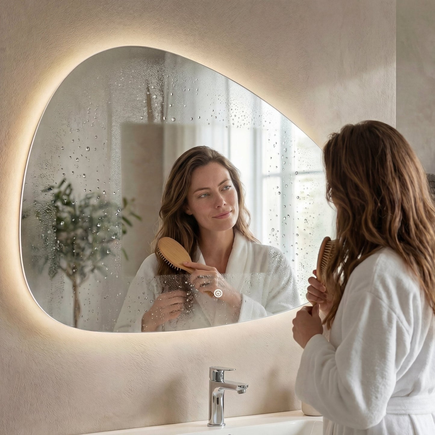 Miroir Asymétrique LED Sevilla - 120 cm