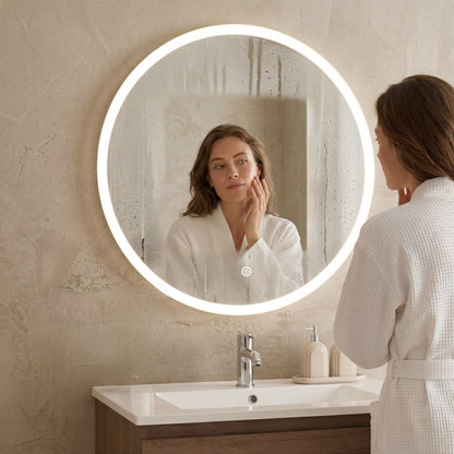 Miroir Rond LED Vegas - 70 cm