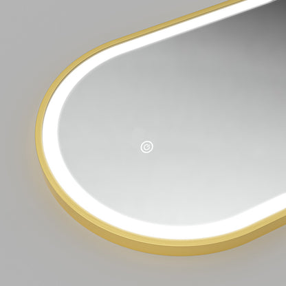 Miroir Ovale LED Berlin - 70 cm
