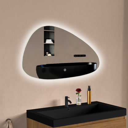 Miroir Asymétrique LED Bilbao - 80 cm