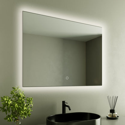 Miroir Rectangulaire LED Bryce - 80 cm