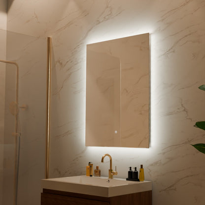 Miroir Rectangulaire LED Cannes - 80 cm