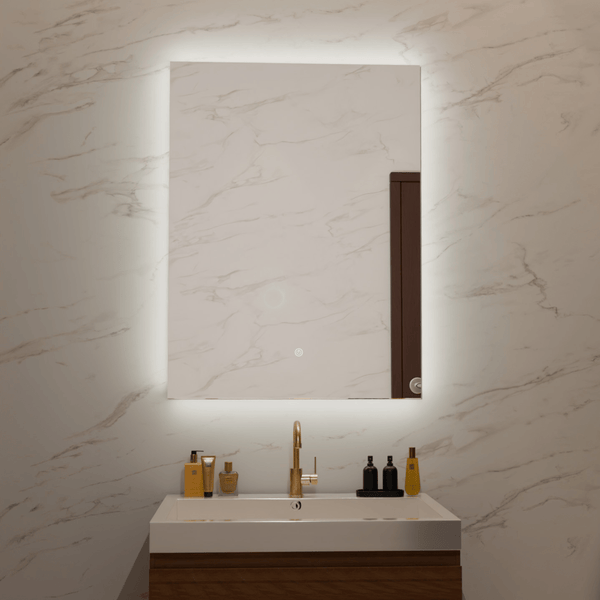 Miroir Rectangulaire LED Cannes - 80 cm