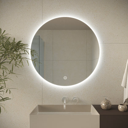 Miroir Rond LED Chicago - 60 cm