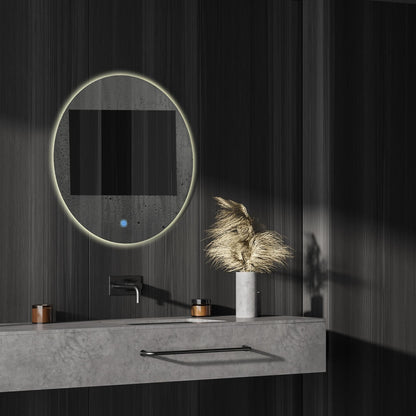 Miroir Rond LED Dallas - 80 cm