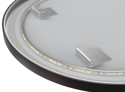 Miroir Rond LED Detroit - 100 cm