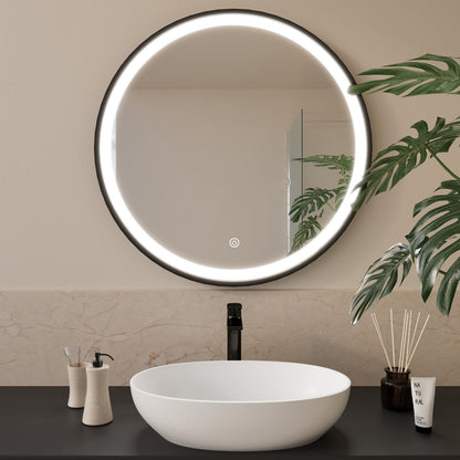 Miroir Rond LED Florence - 80 cm