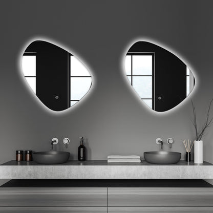 Miroir Asymétrique LED Geneva - 60 cm