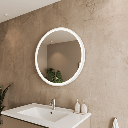 Miroir Rond LED Helsinki - 70 cm