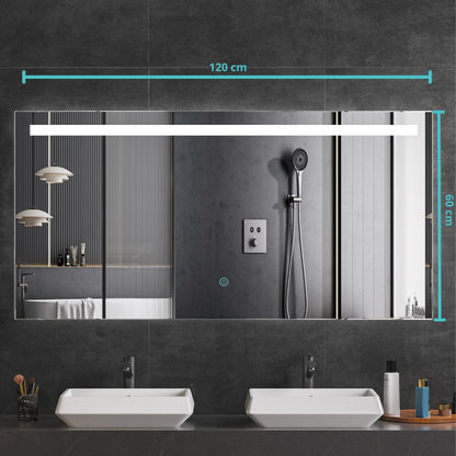 Miroir Rectangulaire LED Houston - 120 cm