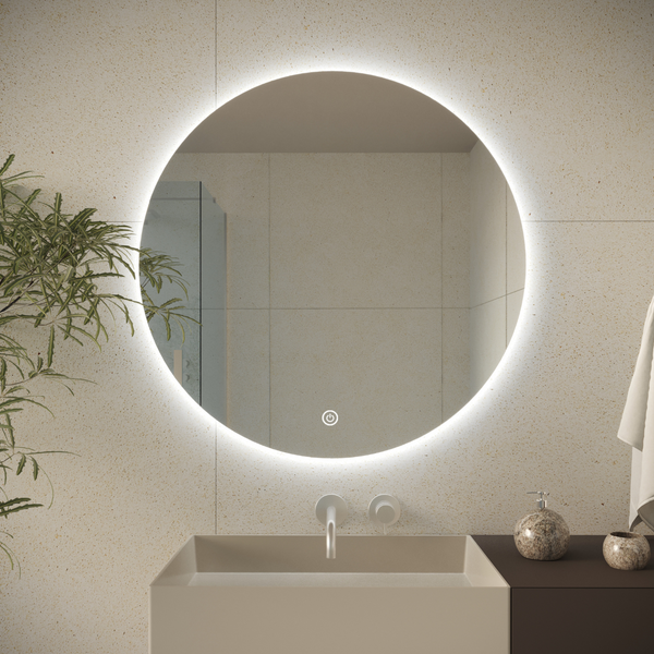 Miroir Rond LED Atlanta - 70 cm