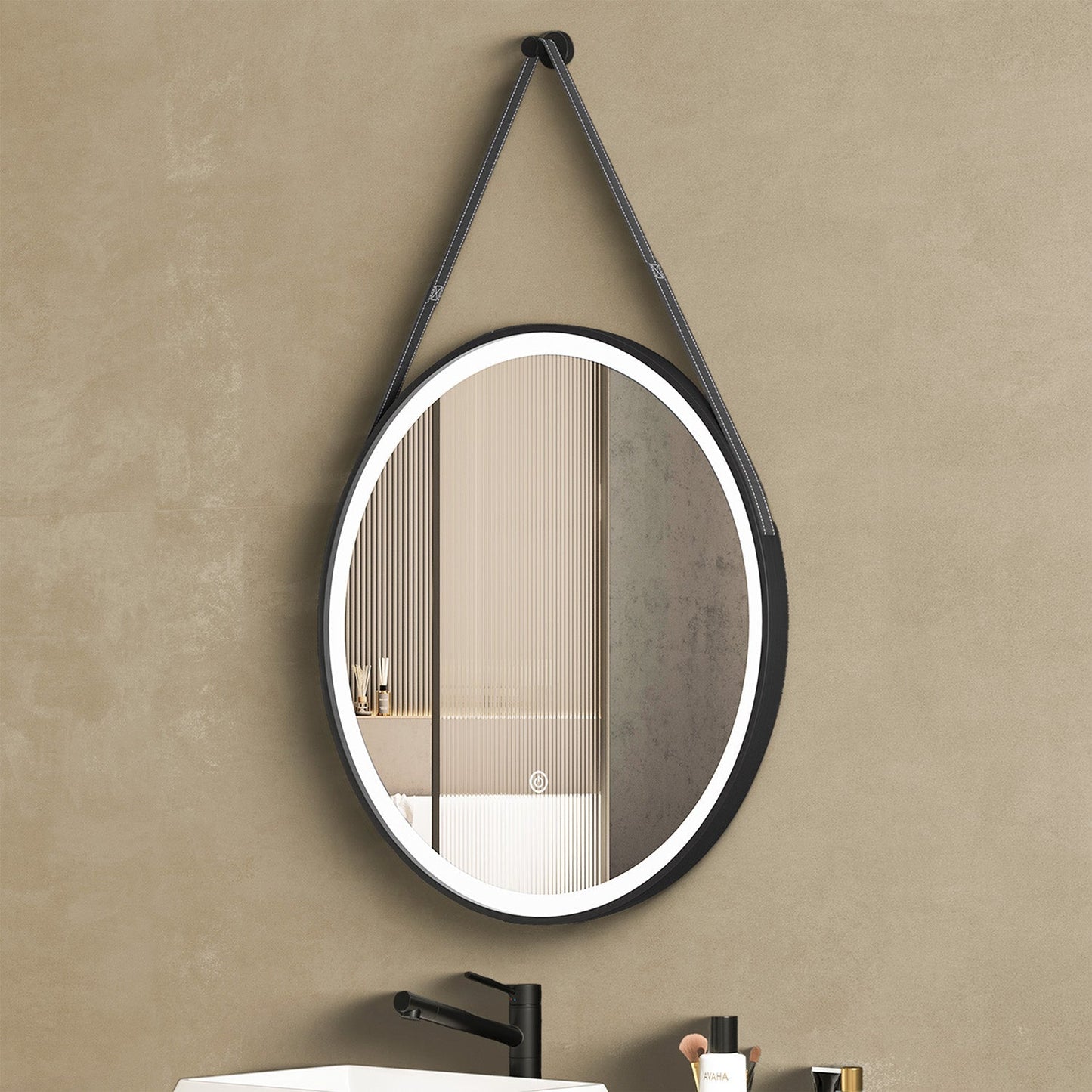 Miroir Rond LED Lucca - 60 cm