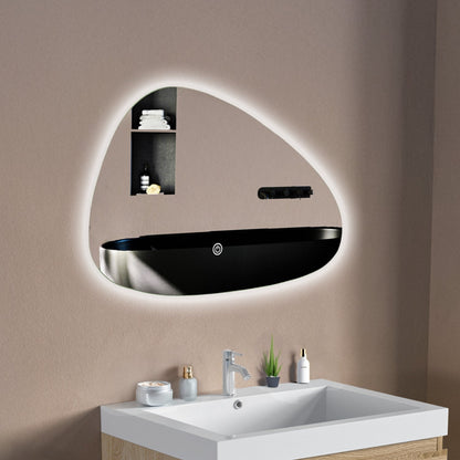 Miroir Asymétrique LED Malaga - 60 cm