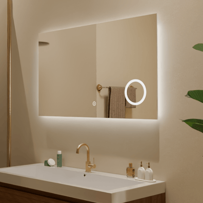 Miroir Rectangulaire LED Marseille - 100 cm