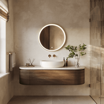 Miroir Rond LED Miami - 70 cm