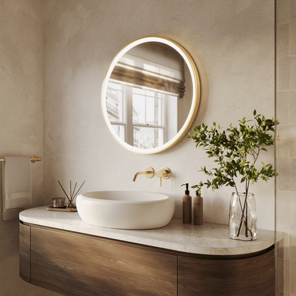 Miroir Rond LED Miami - 70 cm