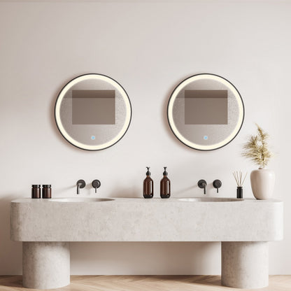 Miroir Rond LED Milano - 60 cm