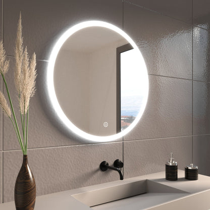Miroir Rond LED Seattle - 60 cm