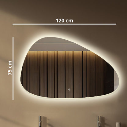 Miroir Asymétrique LED Sevilla - 120 cm