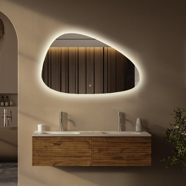 Miroir Asymétrique LED Sevilla - 120 cm