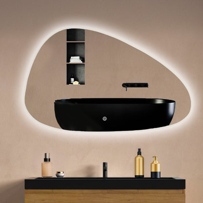 Miroir Asymétrique LED Valencia - 100 cm