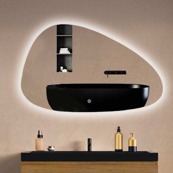 Miroir Asymétrique LED Valencia - 100 cm