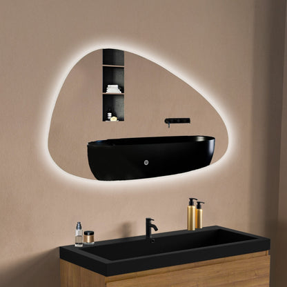 Miroir Asymétrique LED Valencia - 100 cm