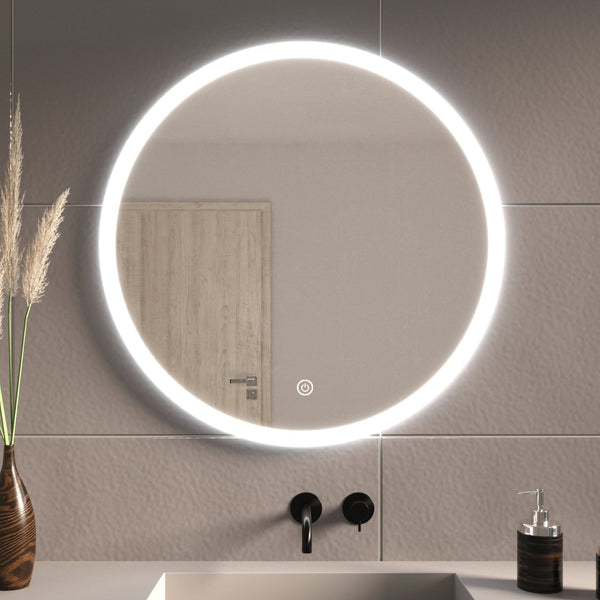 Miroir Rond LED Vegas - 70 cm