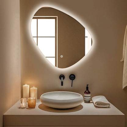 Miroir Asymétrique LED Zürich- 80 cm